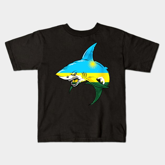 rwanda Kids T-Shirt by daybeear